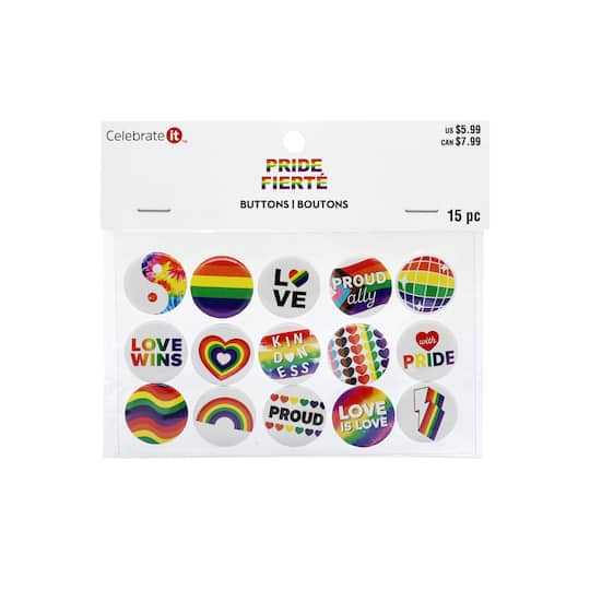 Pride Love Button Mix by Celebrate It™